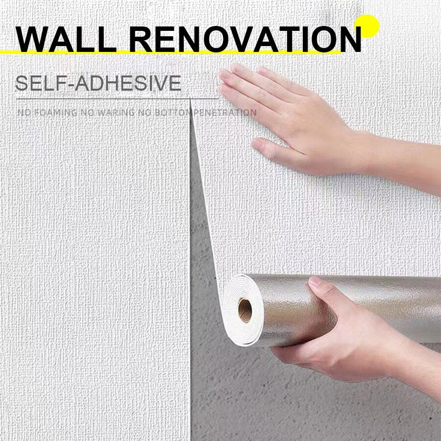 ElegantWall™ - 3D Selbstklebende Wasserdichte Leinentapete
