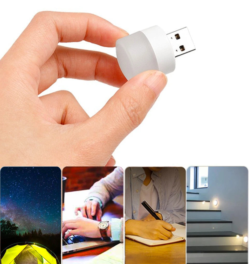 5 Stück - Nachtlicht - Mini Buchlicht - Kabelloses Licht