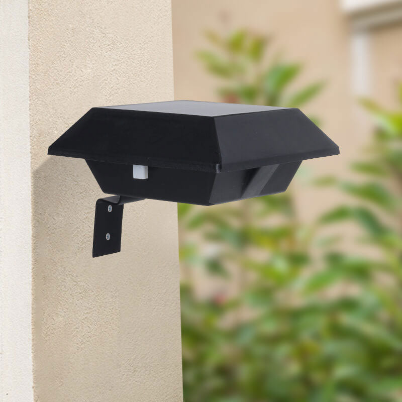 Solar UFO Form Design Zaunlicht LED Außen Wandlampe