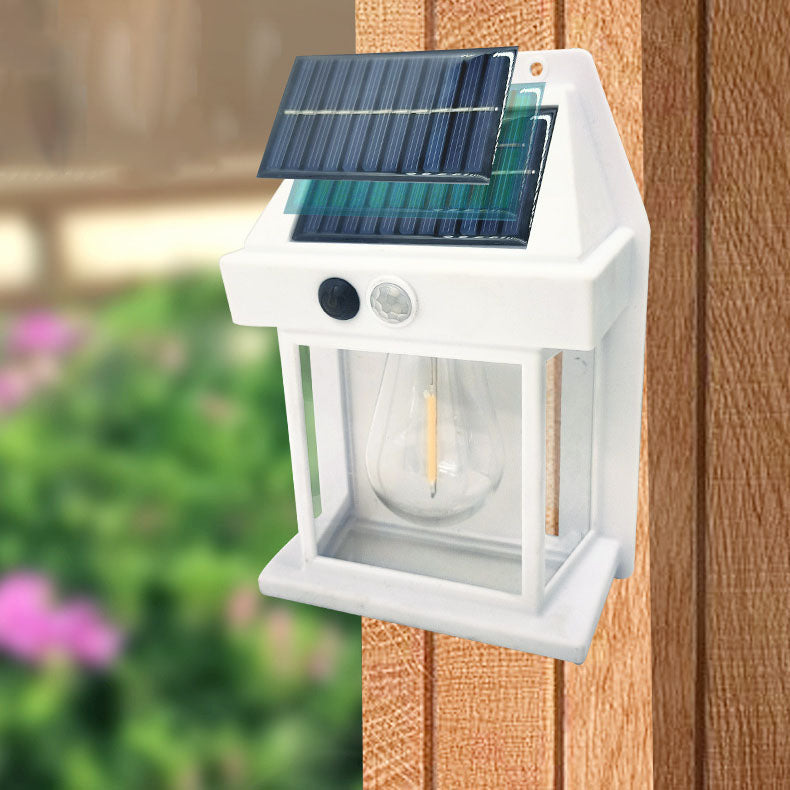 Moderne Art Deco Haus ABS LED Außen Wand Sconces Lampe Für Garten