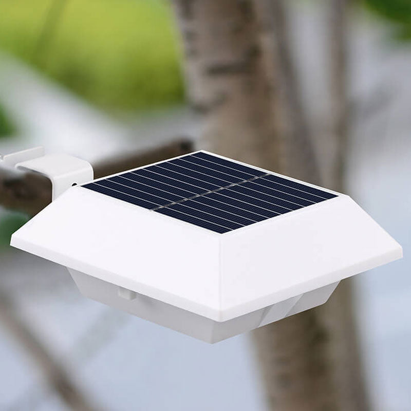 Solar UFO Form Design Zaunlicht LED Außen Wandlampe