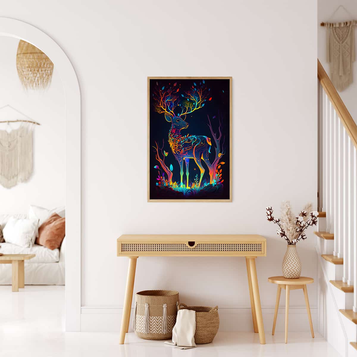 2+1 gratis! | AB Diamond Painting - Glowing Deer