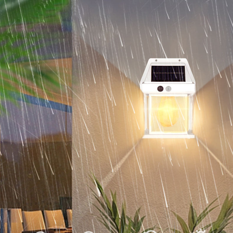Moderne Art Deco Haus ABS LED Außen Wand Sconces Lampe Für Garten