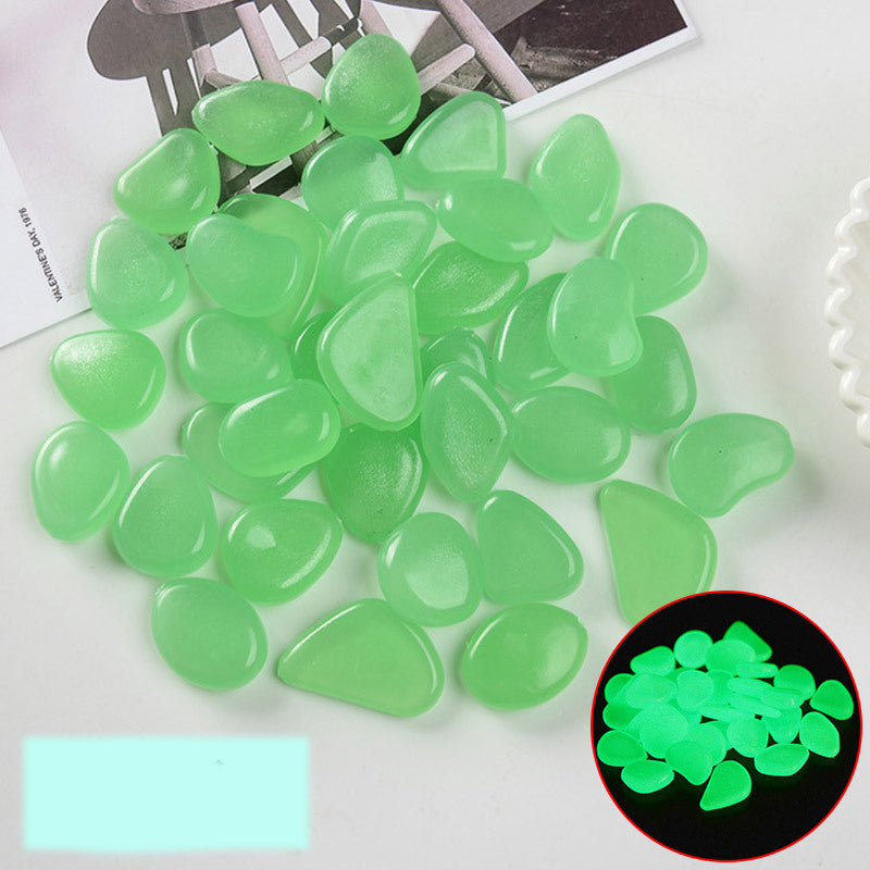 (50% Rabatt) GlowStone™ - Leuchtende Gartenkiesel | Packung mit 100 Stück