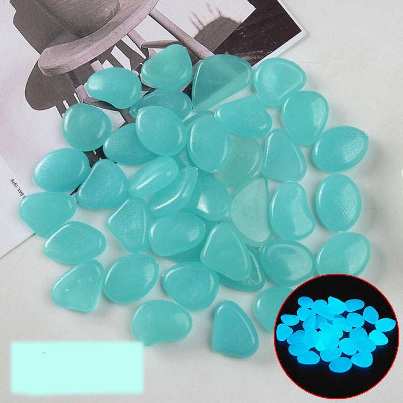 (50% Rabatt) GlowStone™ - Leuchtende Gartenkiesel | Packung mit 100 Stück