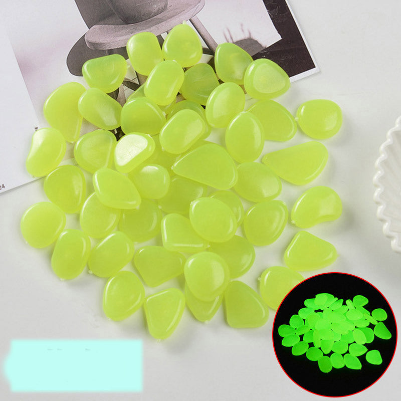 (50% Rabatt) GlowStone™ - Leuchtende Gartenkiesel | Packung mit 100 Stück