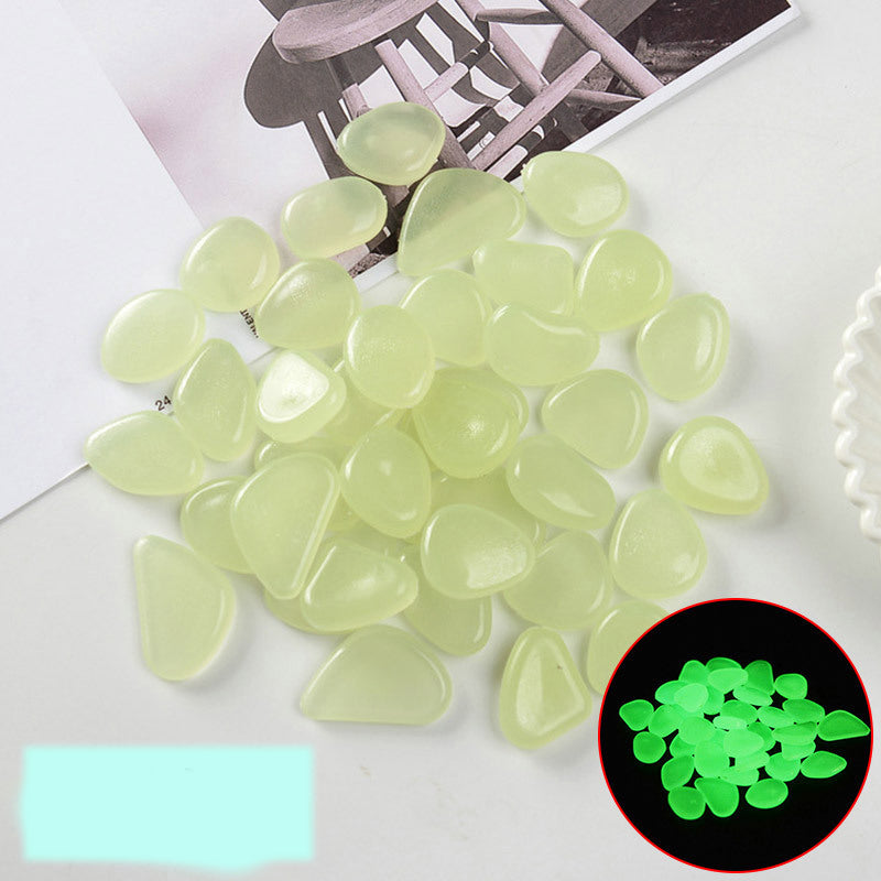 (50% Rabatt) GlowStone™ - Leuchtende Gartenkiesel | Packung mit 100 Stück