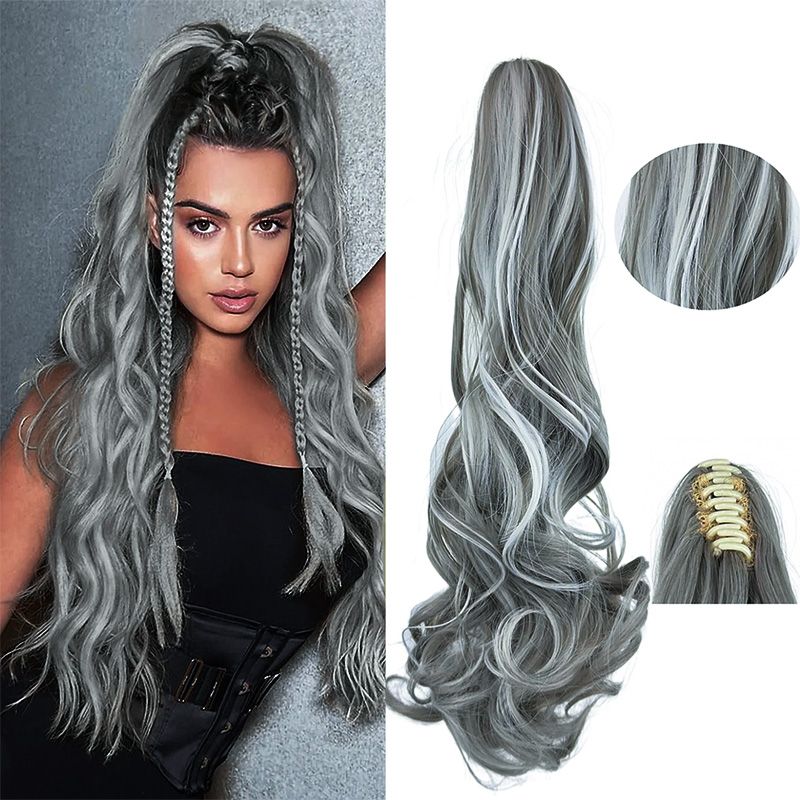 đ„Traumhaft gewellter Pferdeschwanz HaarverlĂ€ngerung mit Clips