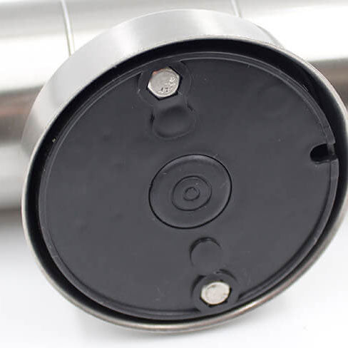 Modern minimalist Edelstahl Zylinder 2-Licht Wand sconces Lampe