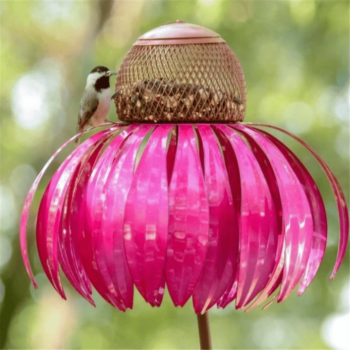 1+1 GRATIS | FlorAvian™ - Kegel-Blumen-Vogelfutterhaus