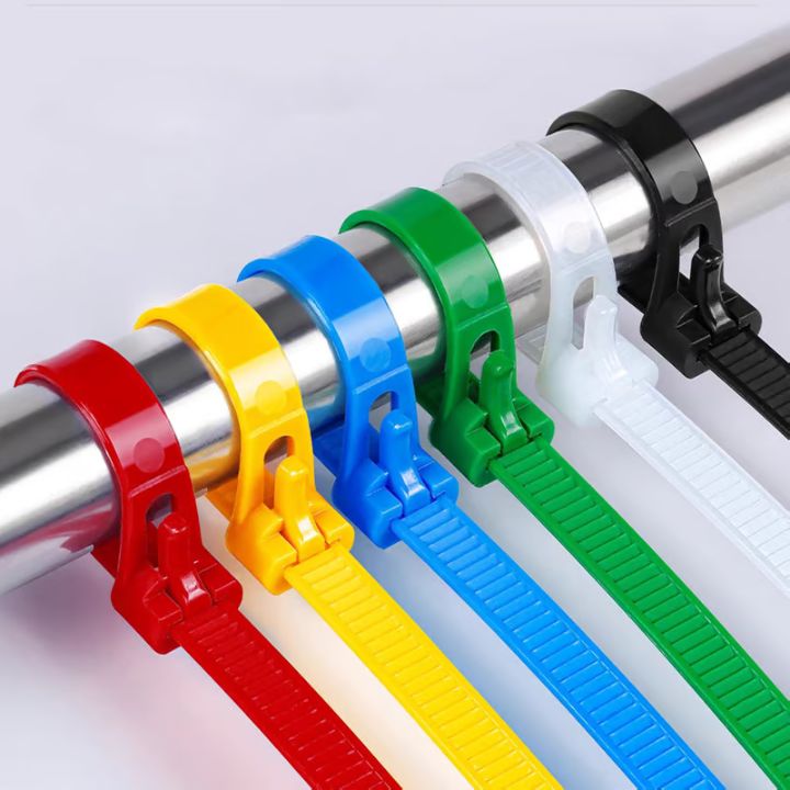 Elastische Nylon-Kabelbinder 🎁 100 (Stück)