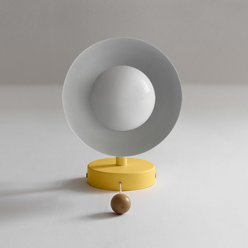Licht - LED-Wandleuchte im Morandi-Stil aus nordischem Metall mit Schalter