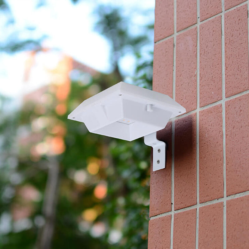 Solar UFO Form Design Zaunlicht LED Außen Wandlampe