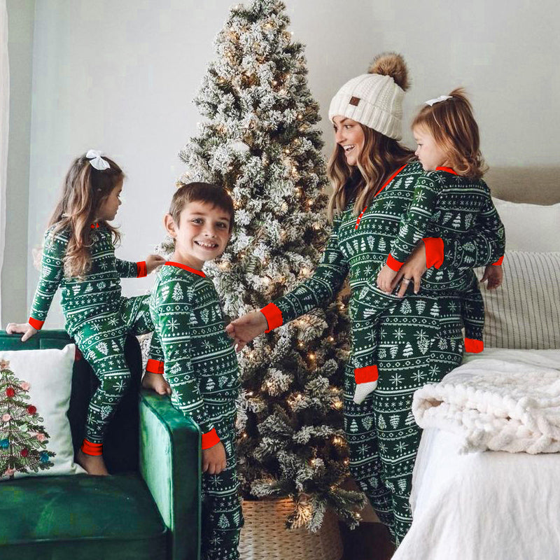 Weihnachtsdruck - Weihnachtspyjamas für die ganze Familie (1+1 gratis!)