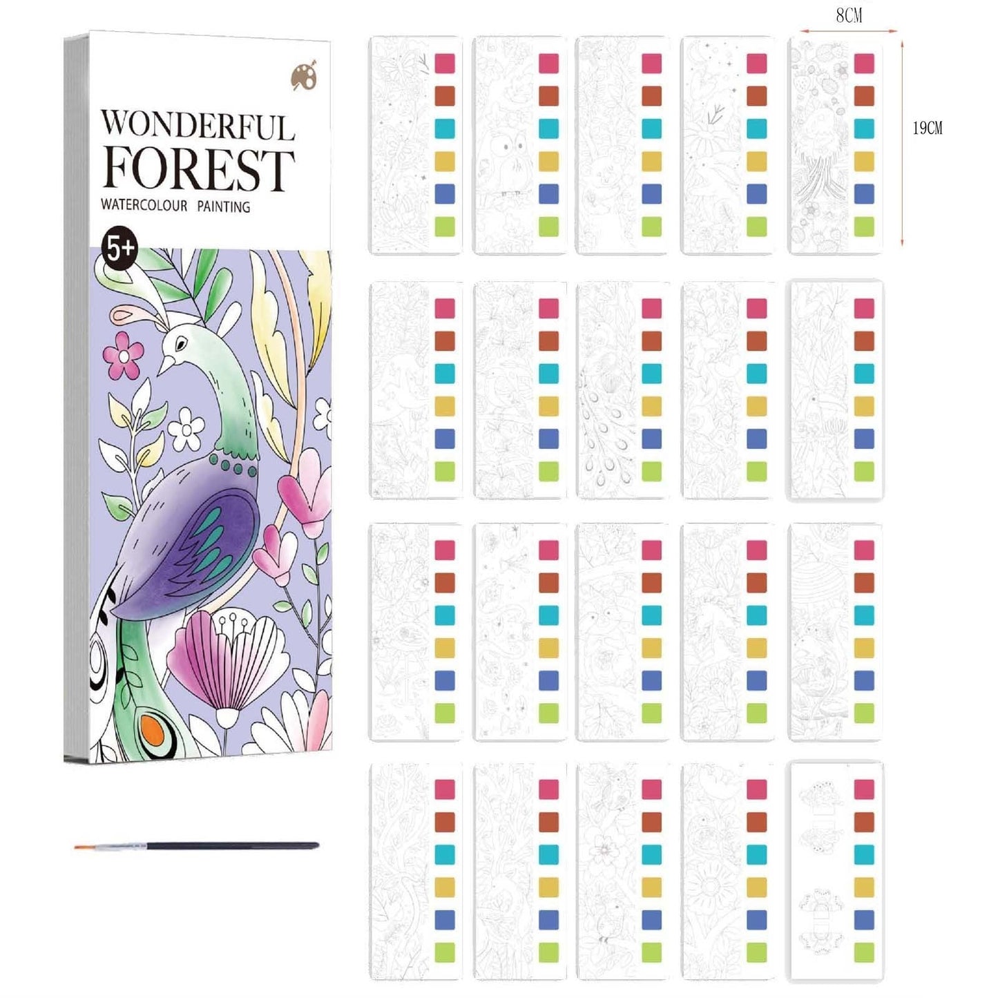 Passions™ Aquarell Malerei Set | 50% RABATT