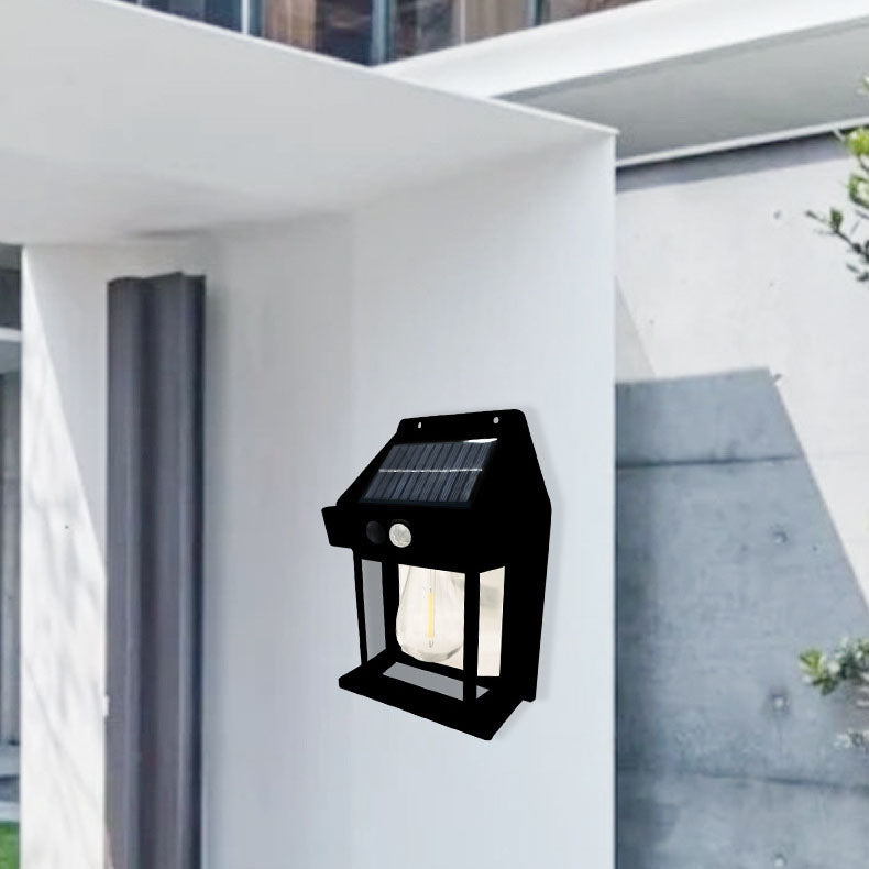 Moderne Art Deco Haus ABS LED Außen Wand Sconces Lampe Für Garten