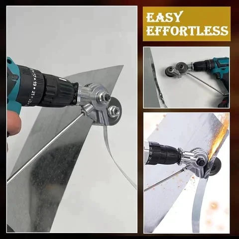 MetalCut Pro - Elektrischer Bohrscherenaufsatz | 50% RABATT