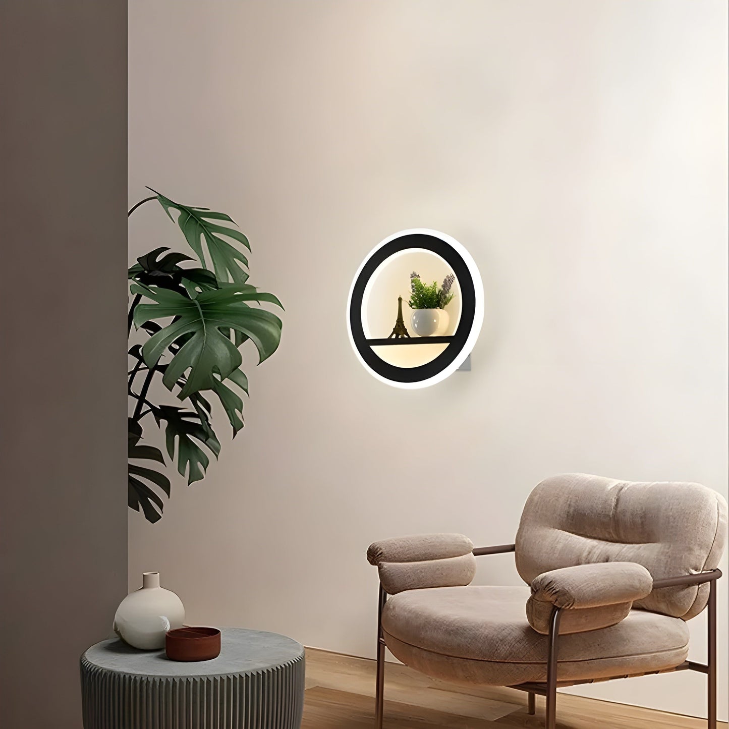 Light - Nordische dimmbare LED-Wandleuchte