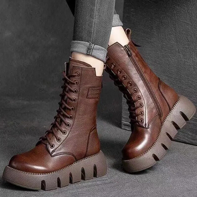 Retina Leder Schneestiefel™ - Unsere Meisterwerke der Wärme