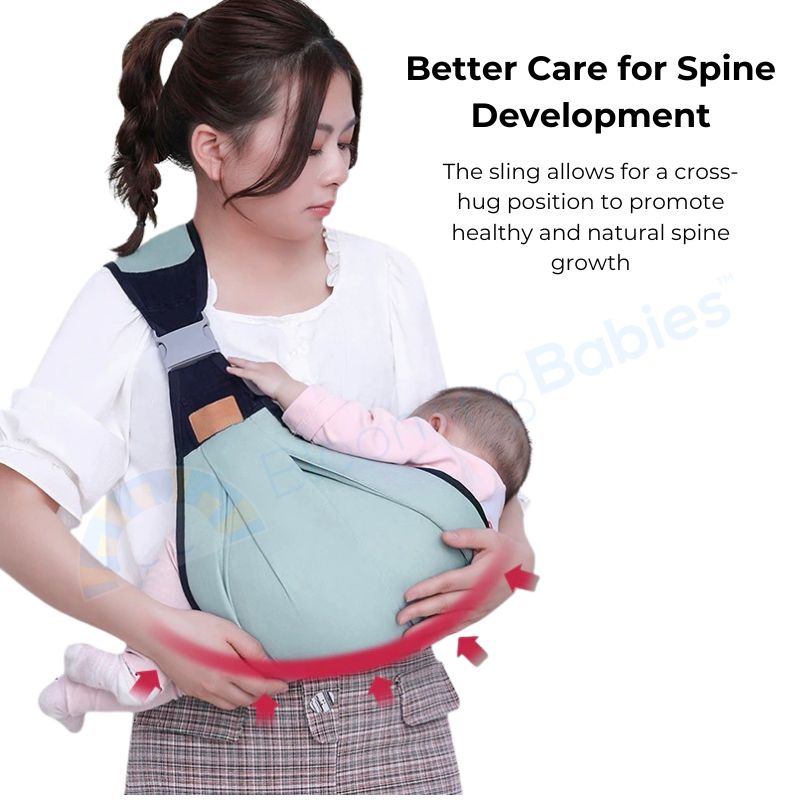 BubSling™ - Einfache, schmerzfreie Babytrage mit Schnappverschluss 【Letzter tag Rabatt】