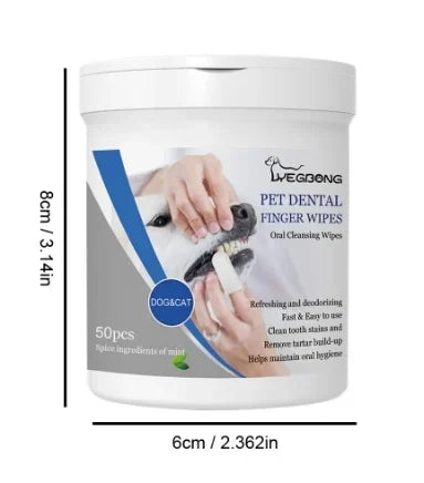 PetDentalCare™ Immer frischer Atem für Haustiere - 50 STÜCK