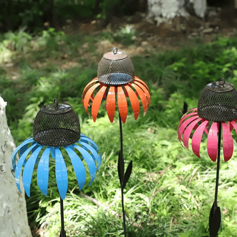 1+1 GRATIS | FlorAvian™ - Kegel-Blumen-Vogelfutterhaus
