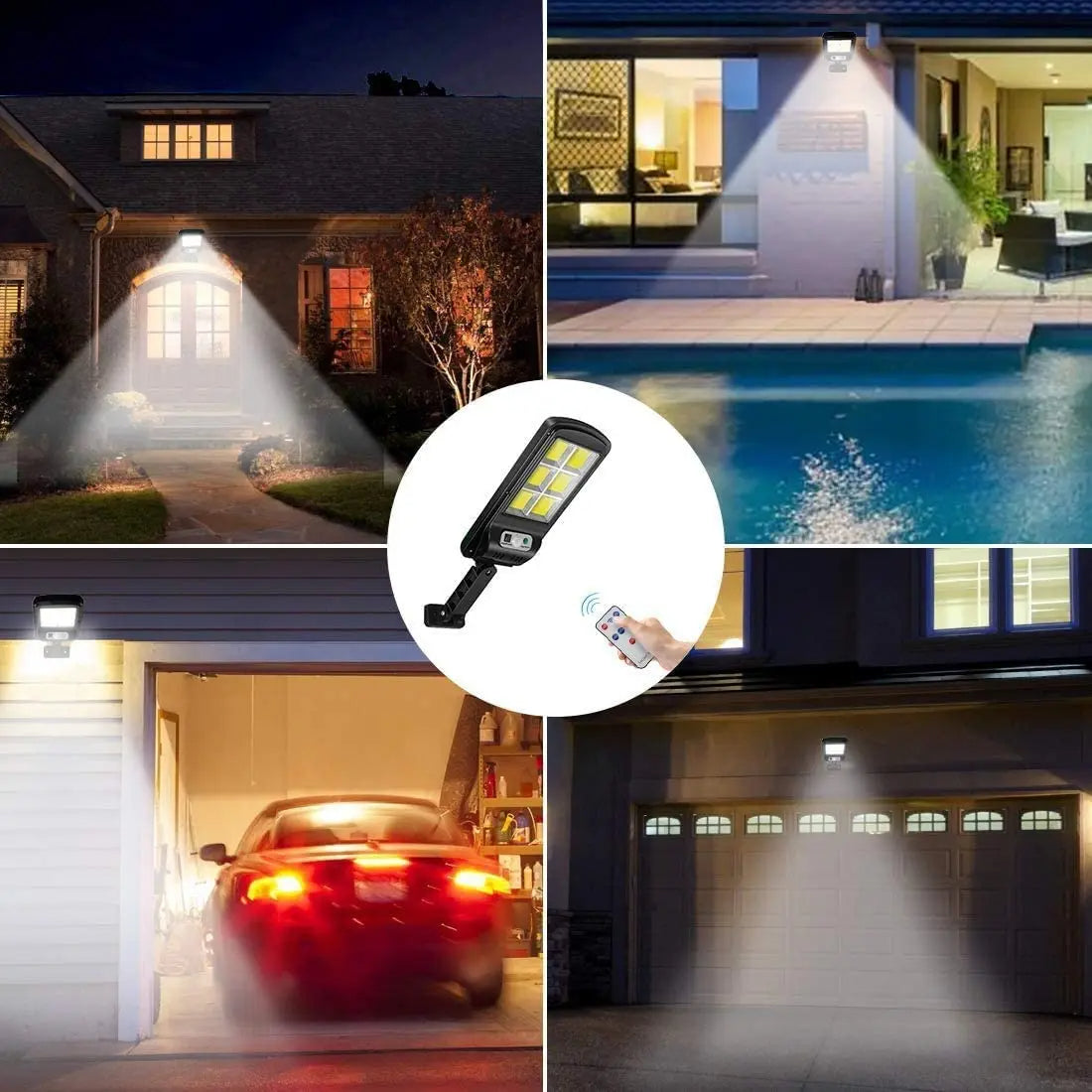LumaGuard™ - 7000 Lumens Solar-Straßenlampe