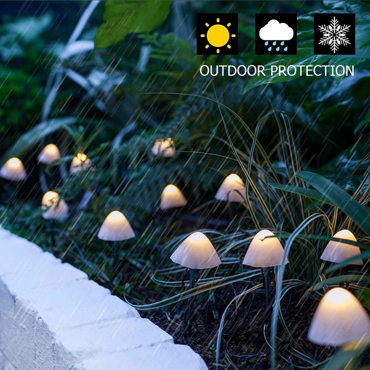 Mini Solar Mushlights™ - Verwandle deine Outdoor-Oase mit leuchtenden Pilzen