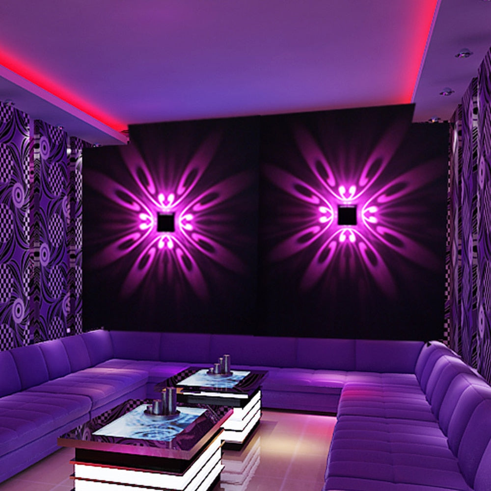 Lotus - LED-Lampe zur Wandmontage