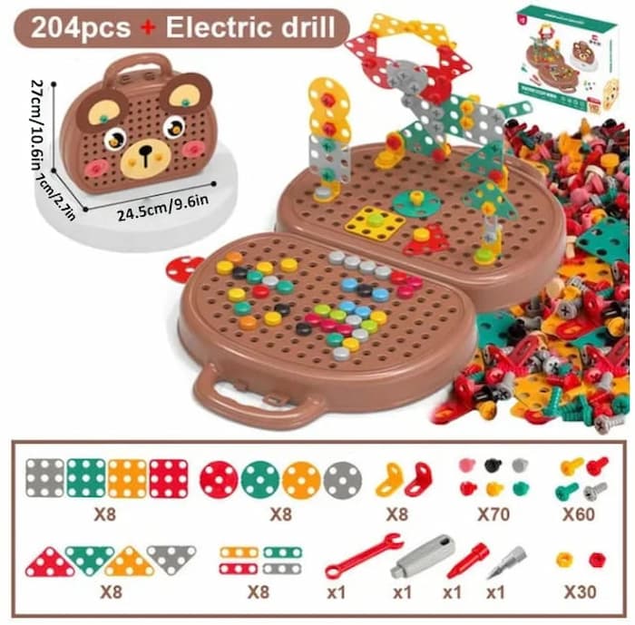 ToolTodd™ - Montessori Play Toolbox - Wecken Sie die Fantasie Ihres Kindes: Jenseits der Bildschirmzeit!