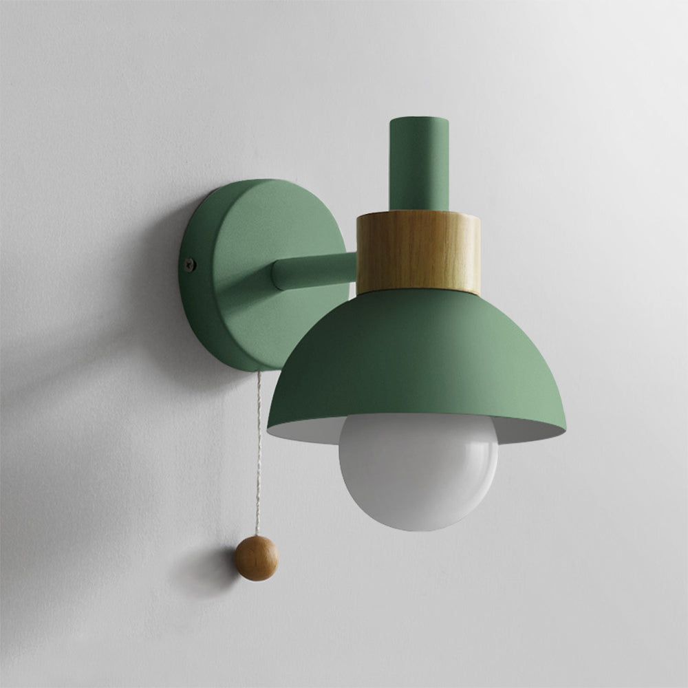 Licht - LED-Wandleuchte im Morandi-Stil aus nordischem Metall mit Schalter