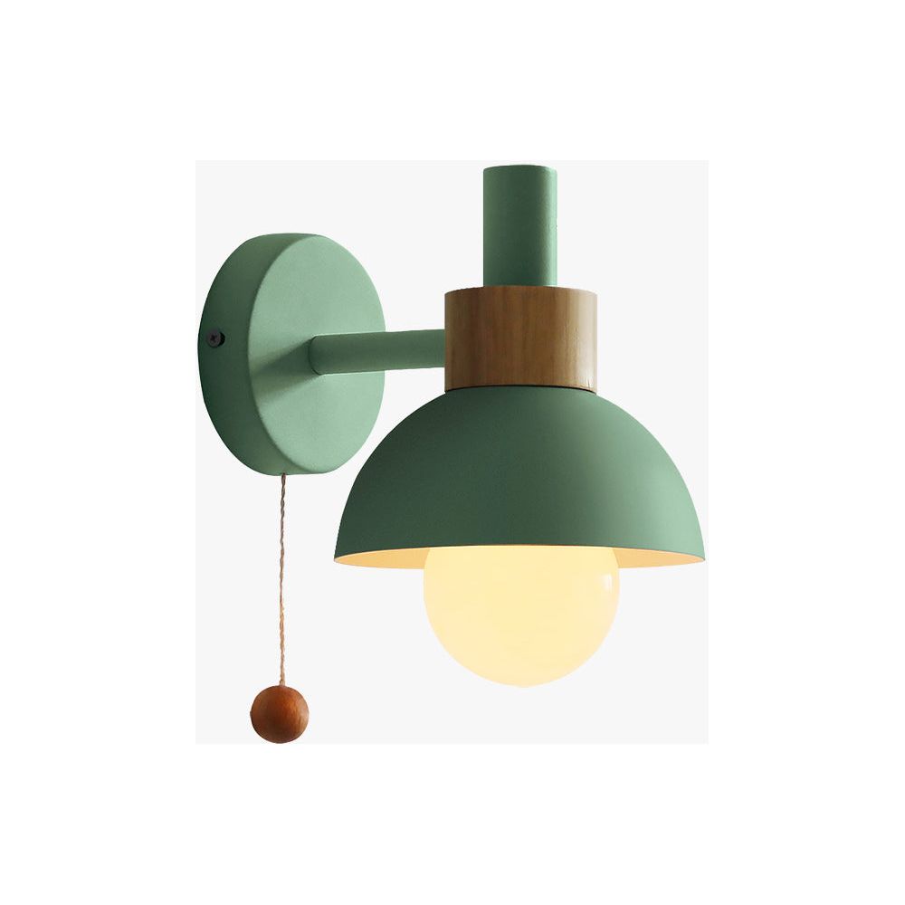 Licht - LED-Wandleuchte im Morandi-Stil aus nordischem Metall mit Schalter