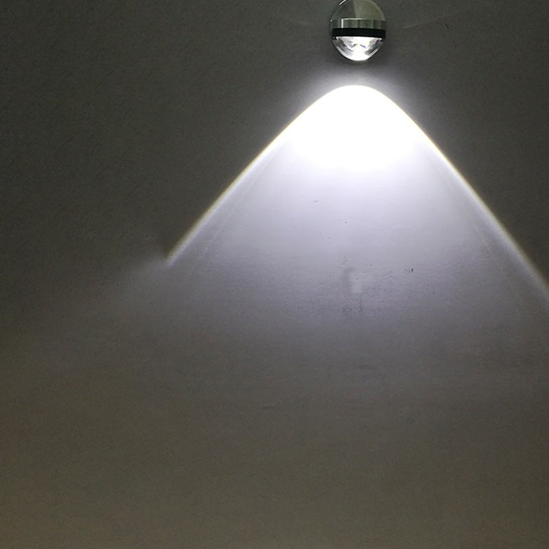 Moderne Einfachheit Aluminium Kristall Ball LED Wand sconces Lampe für Flur