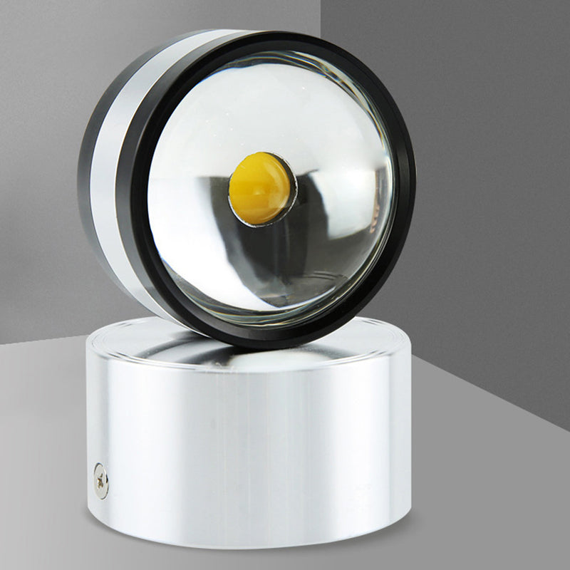 Moderne Einfachheit Aluminium Kristall Ball LED Wand sconces Lampe für Flur