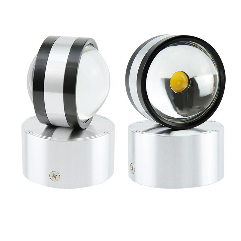 Moderne Einfachheit Aluminium Kristall Ball LED Wand sconces Lampe für Flur