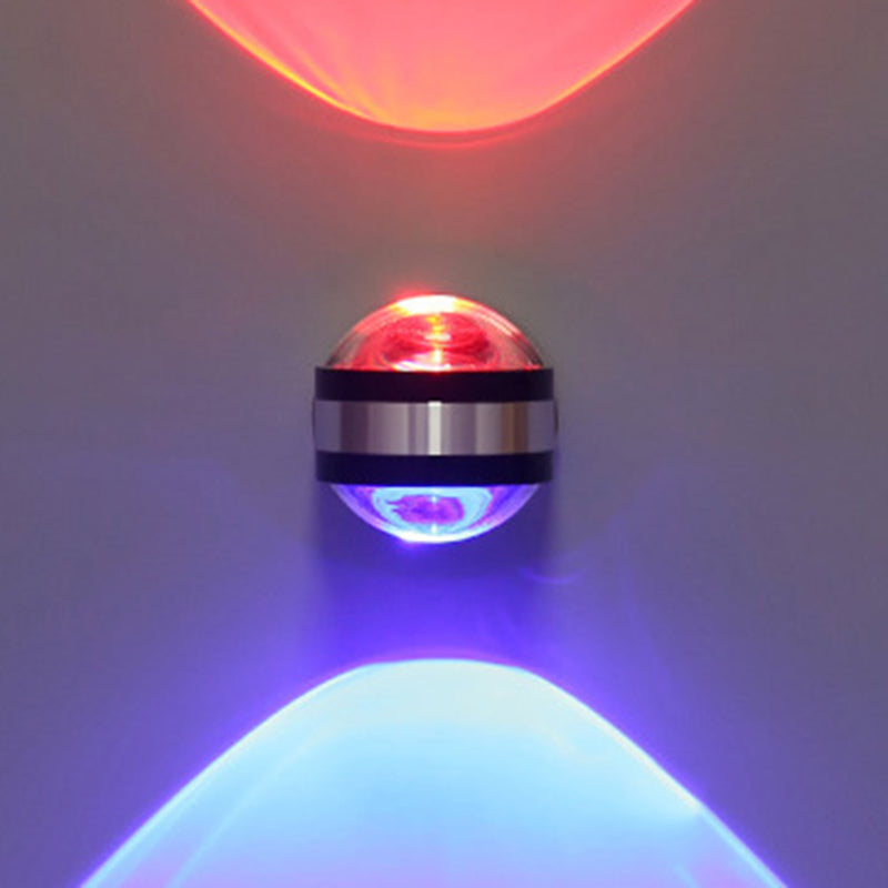 Moderne Einfachheit Aluminium Kristall Ball LED Wand sconces Lampe für Flur