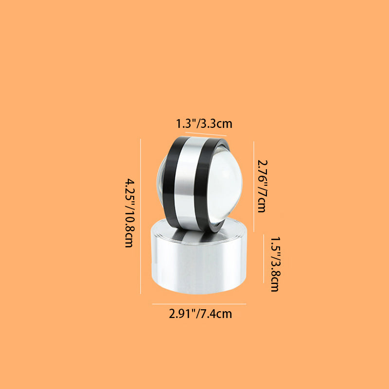 Moderne Einfachheit Aluminium Kristall Ball LED Wand sconces Lampe für Flur