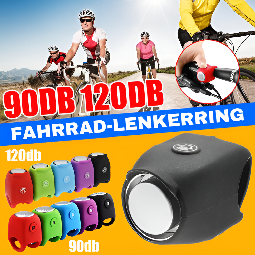 SoundGuard™ - Die lauteste und sicherste Fahrradhupe | 1+1 GRATIS