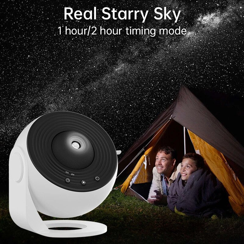 CosmicLuxe - Planetarium Sternenprojektor | 50% RABATT