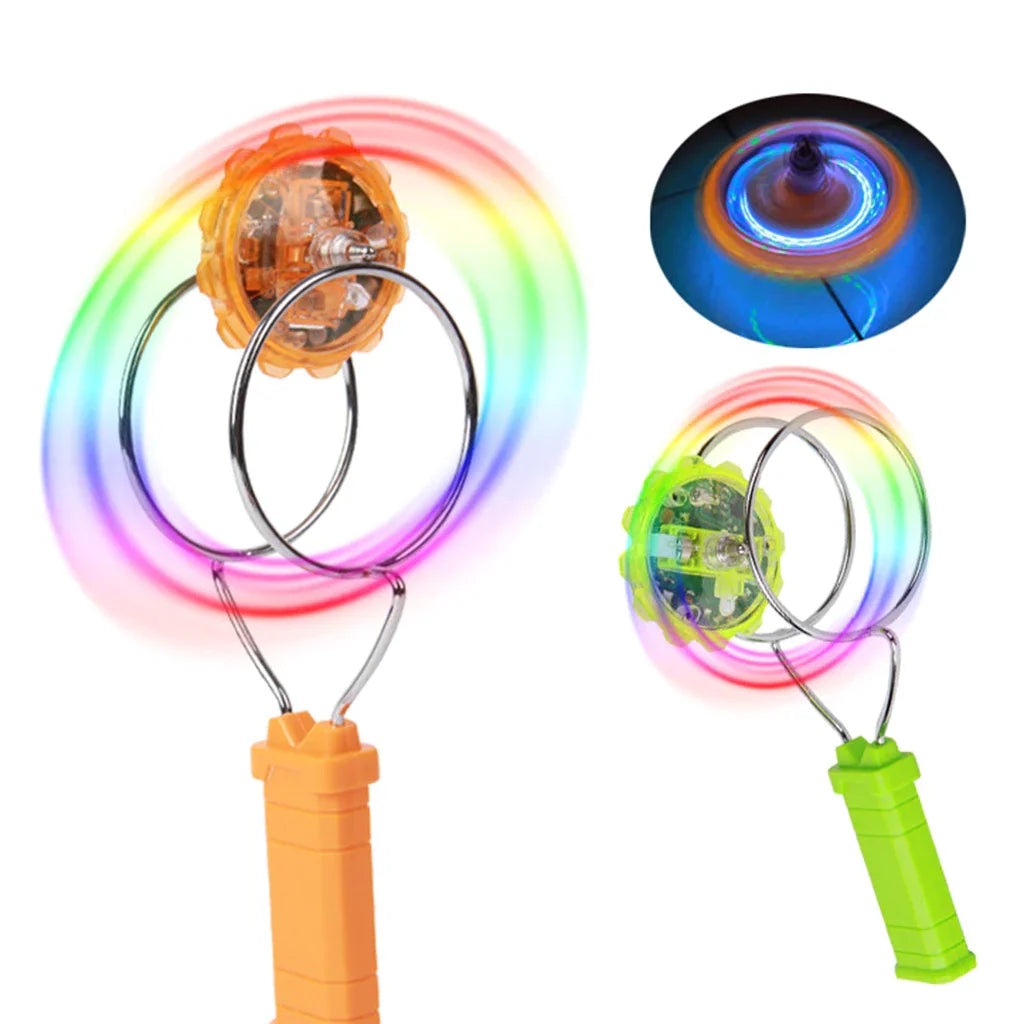 GlowSpin - Spaßiges Spielzeug für interaktiven Stressabbau | 50% RABATT