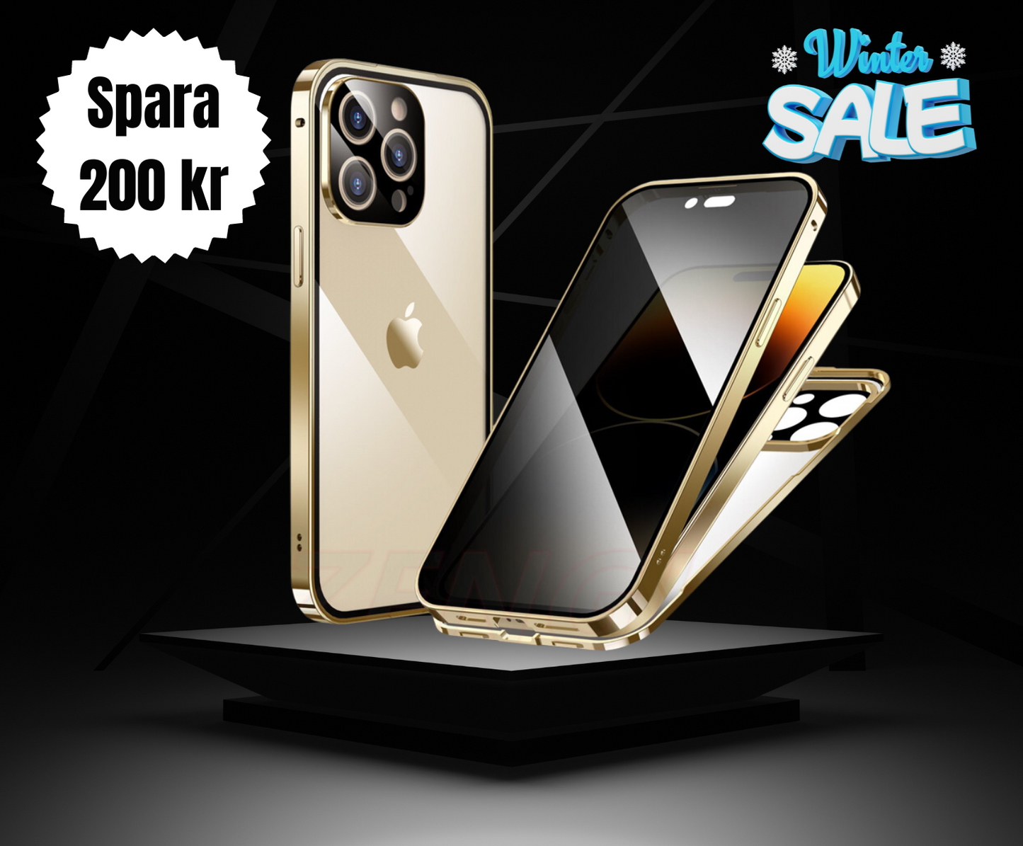 PrivateCase - iPhone-Schutzhülle mit privatem Bildschirmschutz | 50% RABATT