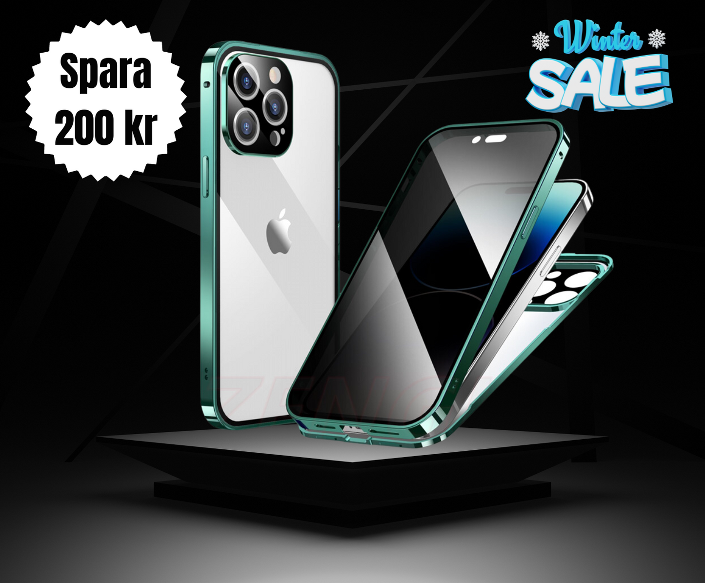 PrivateCase - iPhone-Schutzhülle mit privatem Bildschirmschutz | 50% RABATT