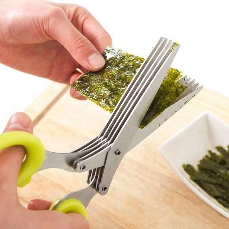 X-Cut™ - 5 Klingen Küche Salatschere