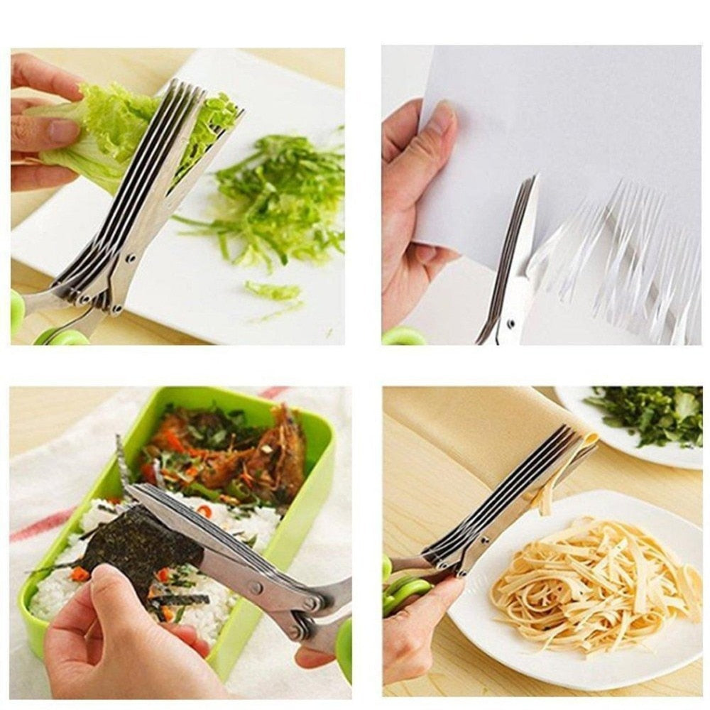 X-Cut™ - 5 Klingen Küche Salatschere