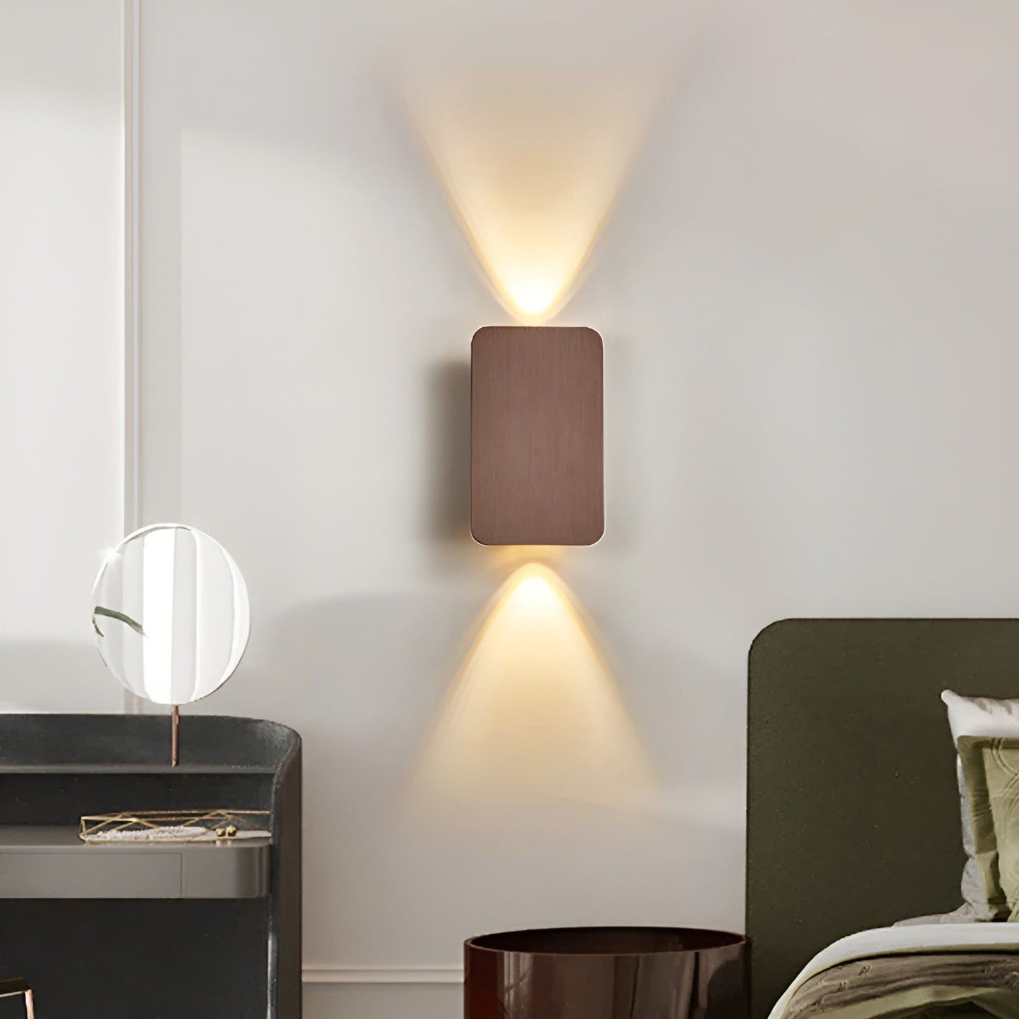 Licht - Moderne rechteckige LED-Treppenhausleuchte