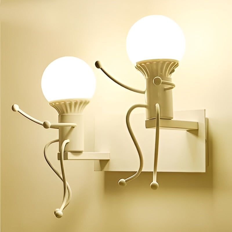Lampe - Kreative Künstlerische Eisen-Wandlampe