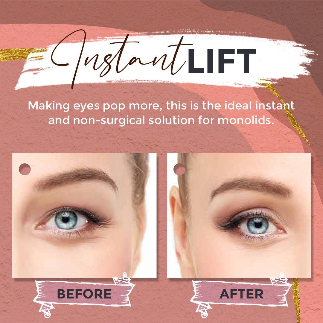 BlickMagic™ - 120 Stück - Unsichtbare Lidstreifen für bezaubernde Augen | 50% RABATT