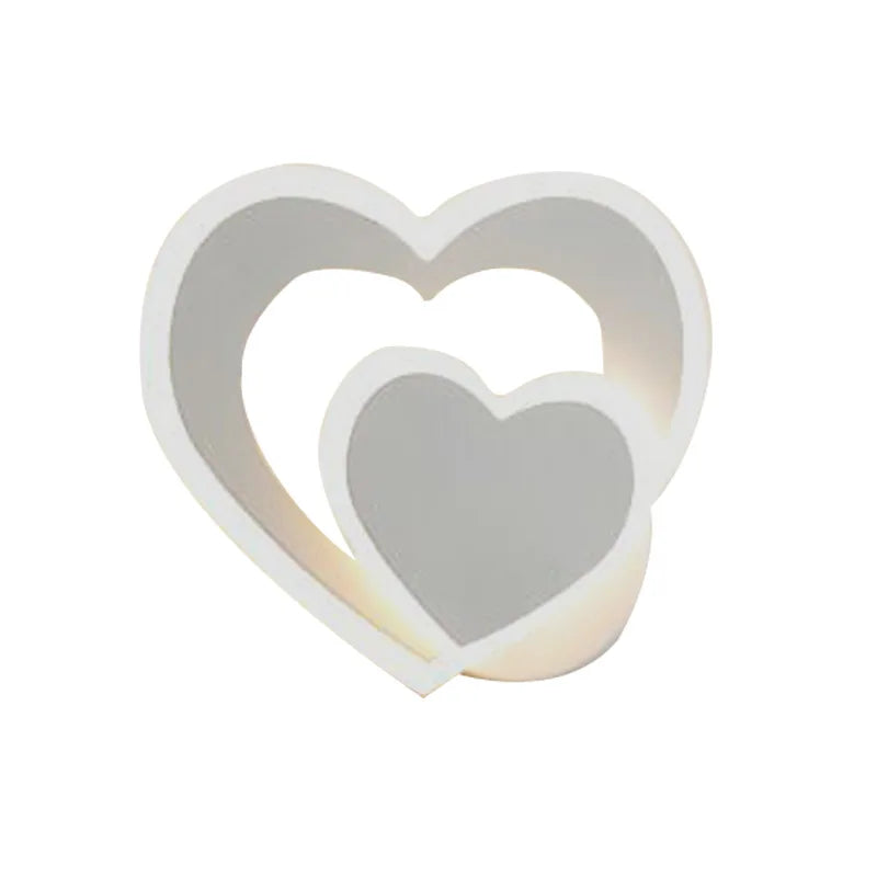 Herz Wandleuchte | Romantisches Design | Einfache Installation - AtmosLove