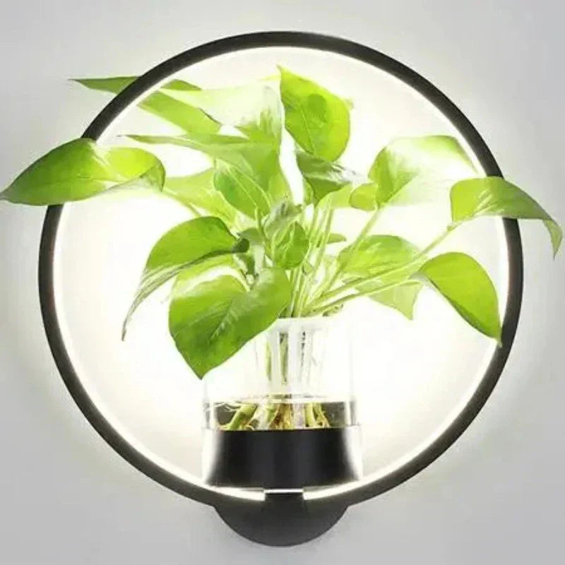Lumora Pflanzen Wandlampe - Stilvolle Beleuchtung mit natürlicher Begrünung