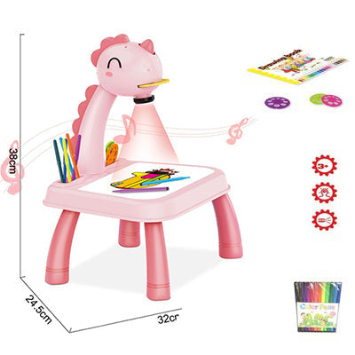 Picasso™ - Der ultimative Kinder-Zeichenprojektor-Tisch